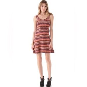 Free People Women’s Fair Isle Mini Sweater Dress / Size L / Very Good Condition